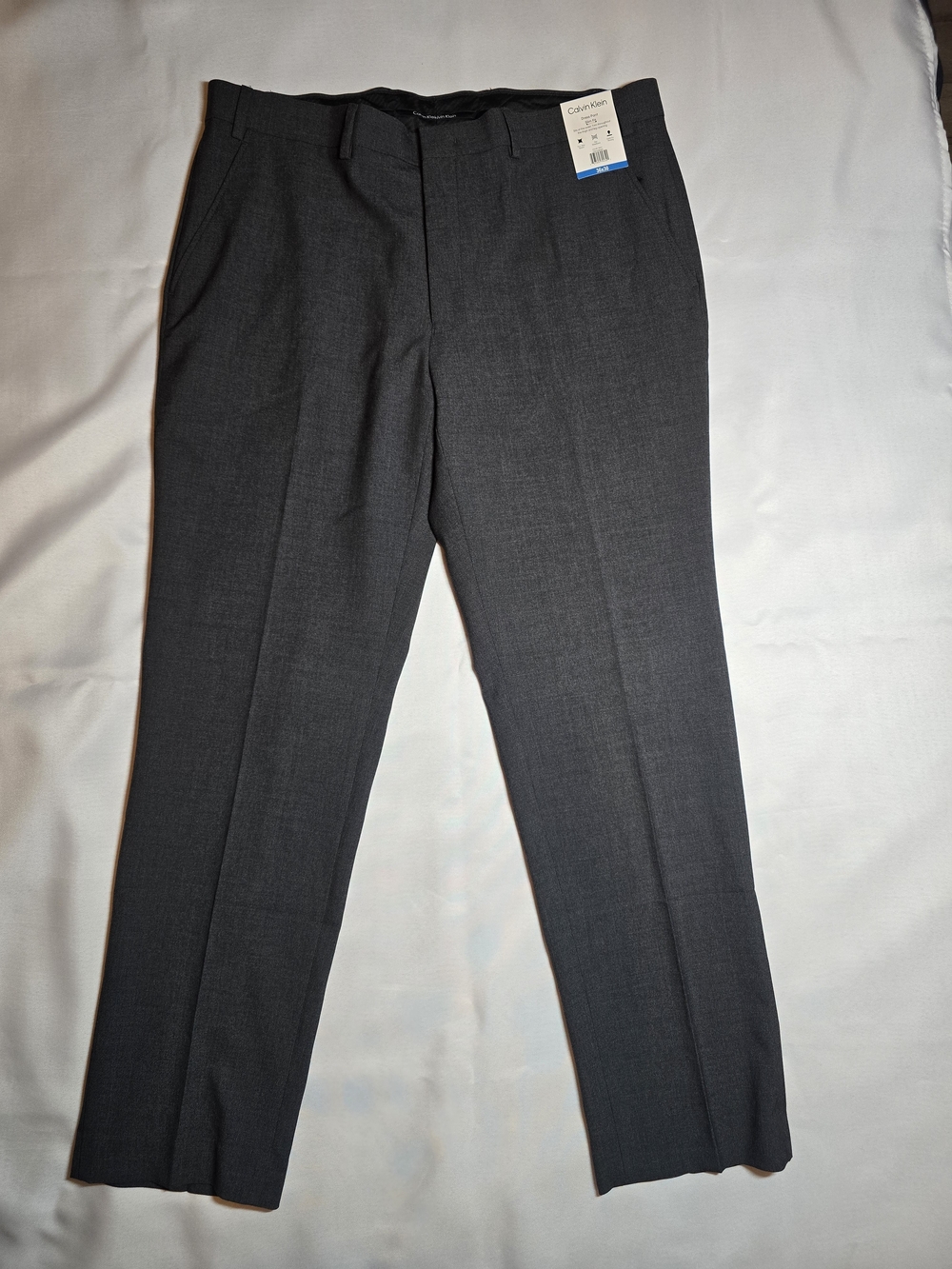 Calvin Klein Men's Dress Pants - Charcoal Gray